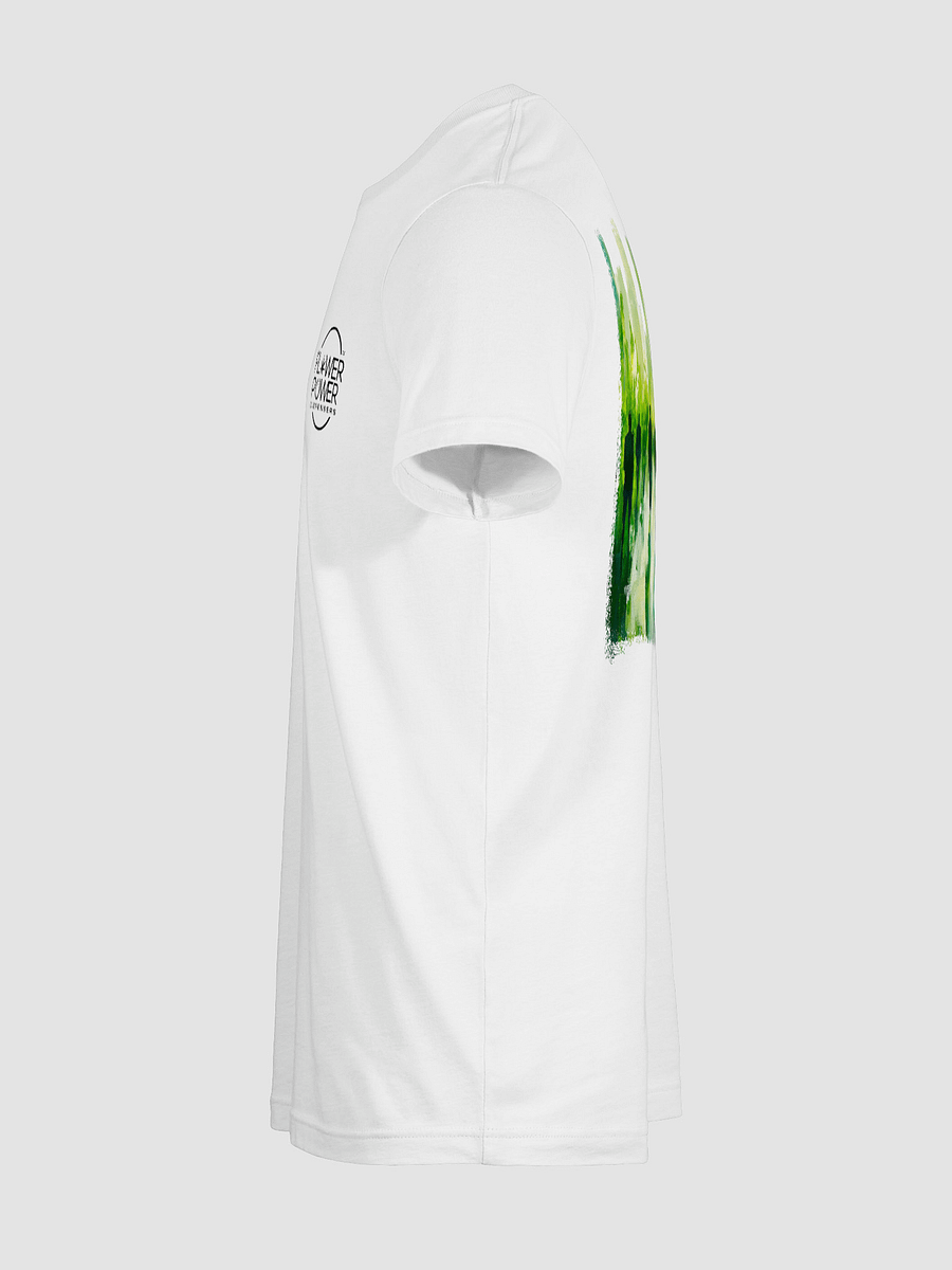 Flower Power Logo Tee (With Back Print) (White) product image (11)