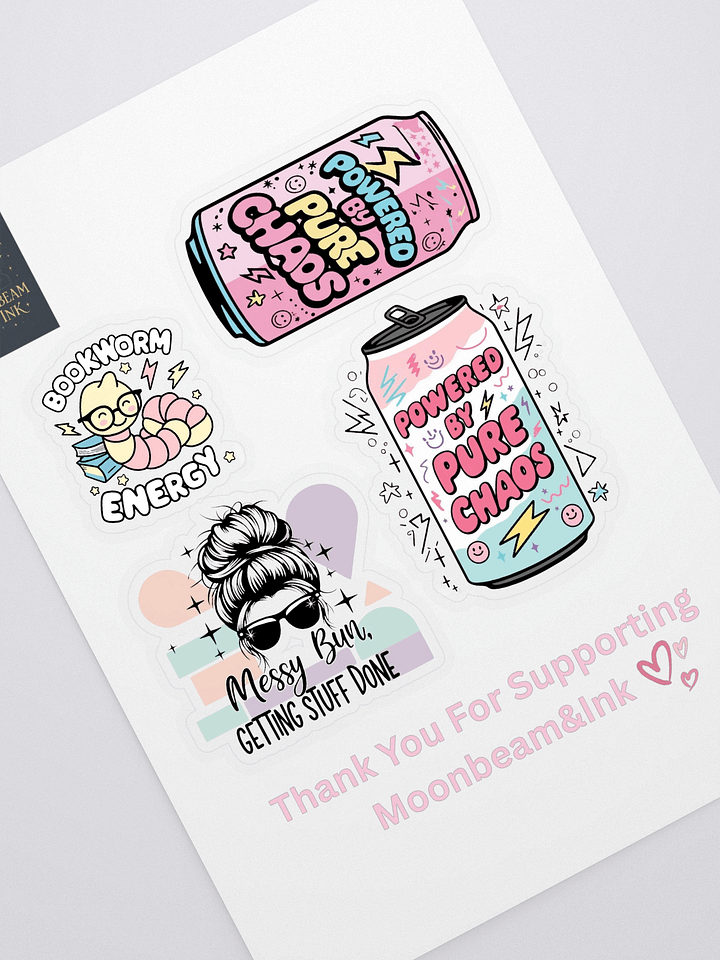 4 Set Sticker Sheet product image (1)