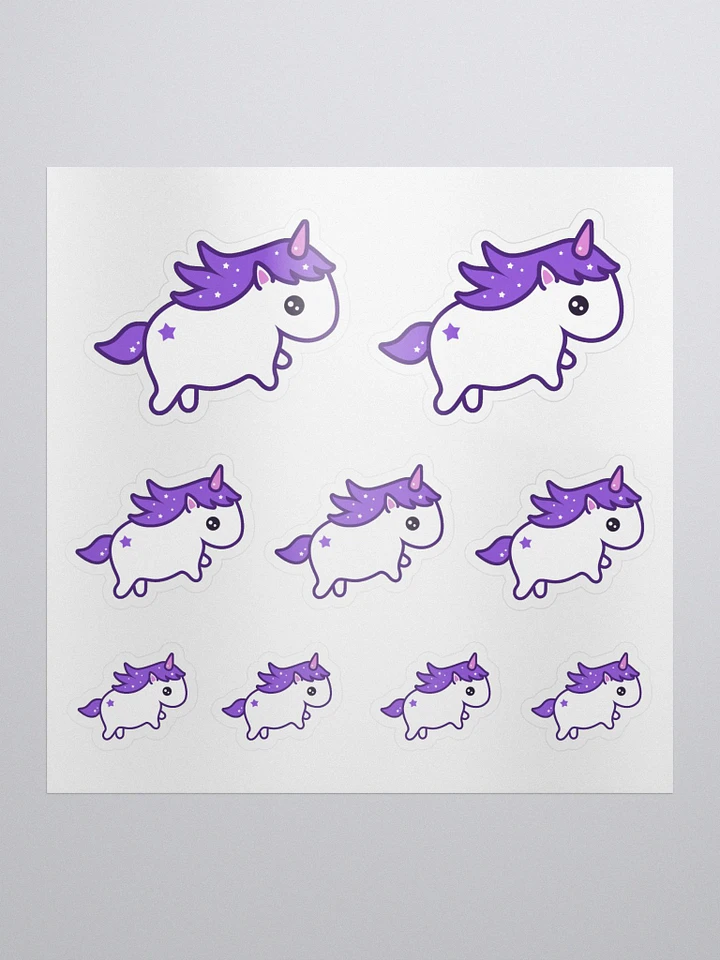 Uwu Unicorn Stickers product image (1)