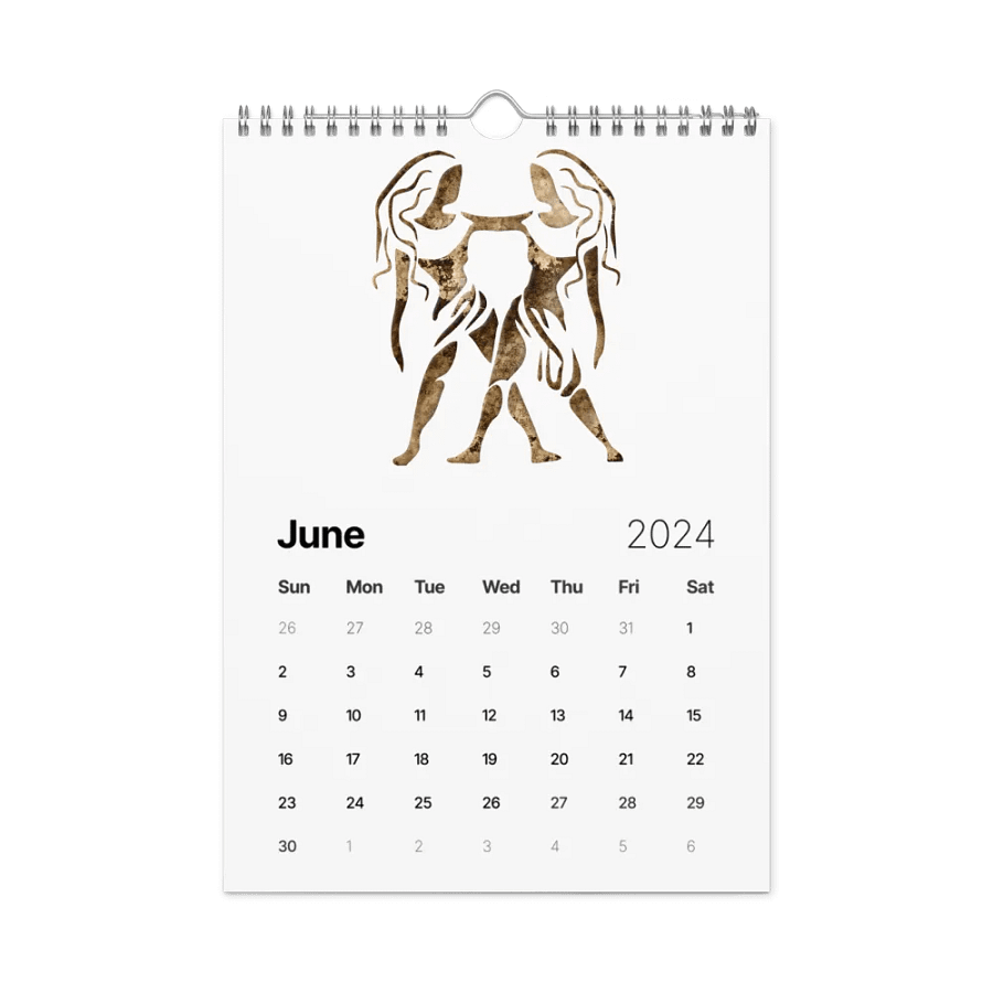 2024 Zodiac Calendar: A Year of Celestial Beauty product image (8)