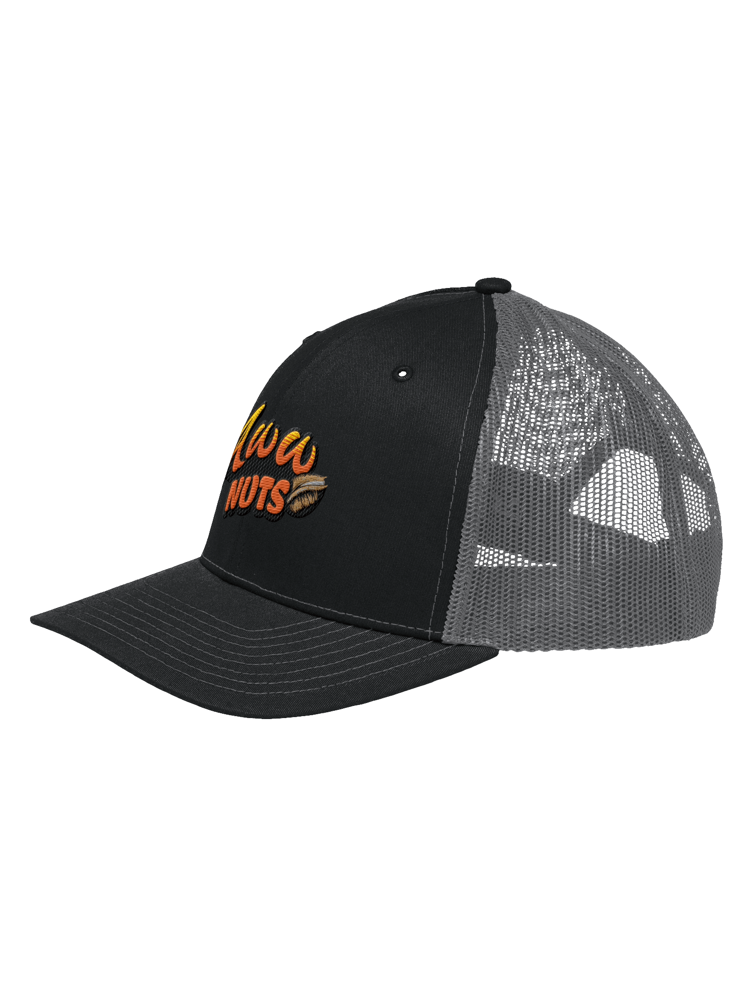 Aww Nuts Embroidered Richardson Trucker Hat product image (16)