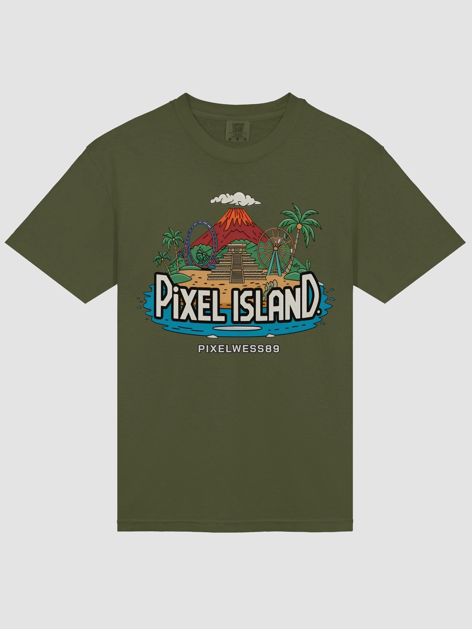 Pixel Island - Comfort T-shirt product image (14)