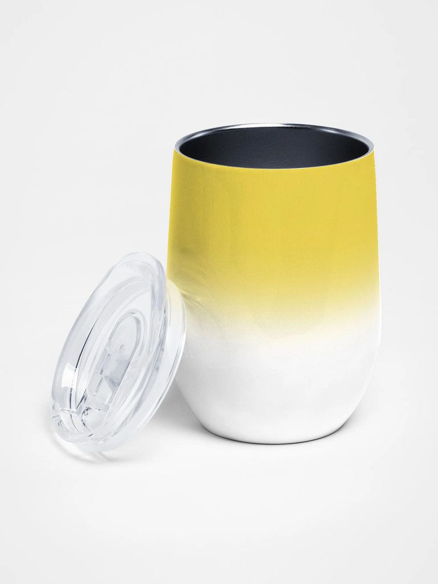 Wine tumbler - Yellow gradient product image (2)