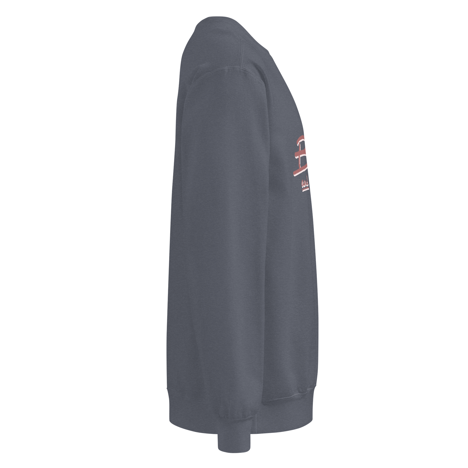 Bubbly and a B (mauve shadow design) comfort crew product image (8)