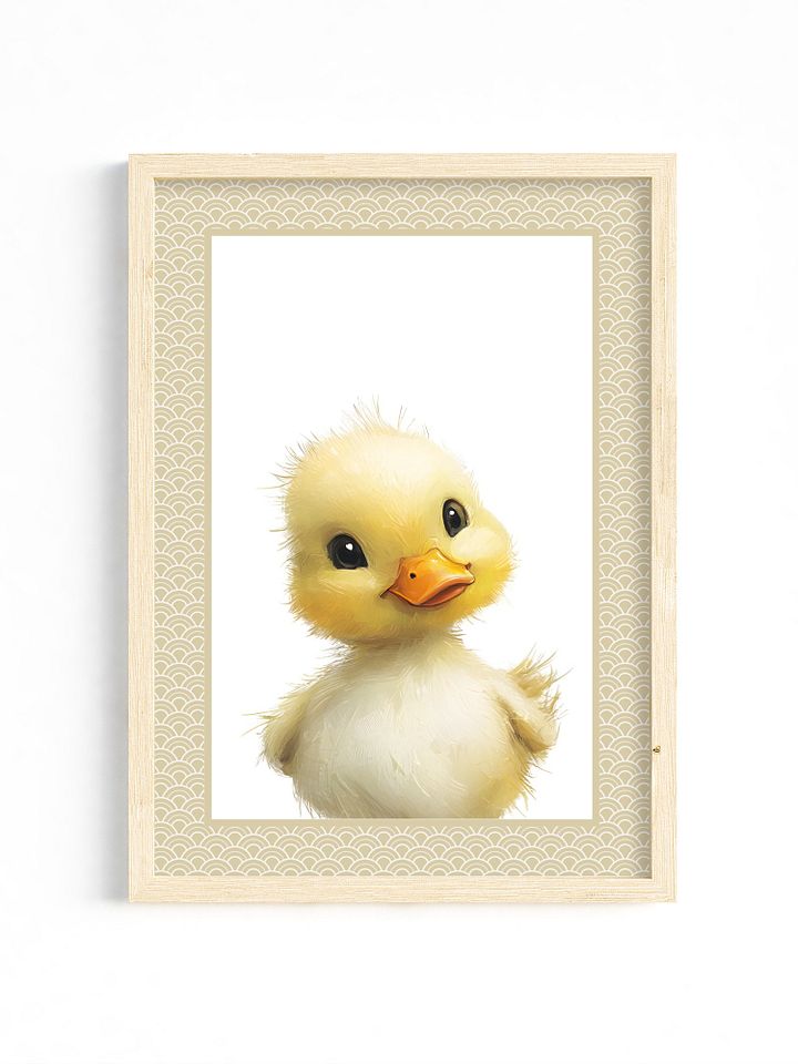 Cute Little Duck Nursery Print product image (1)