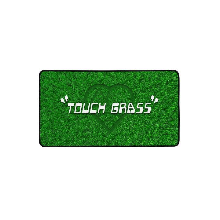 "Touch Grass" Desk Mat product image (2)