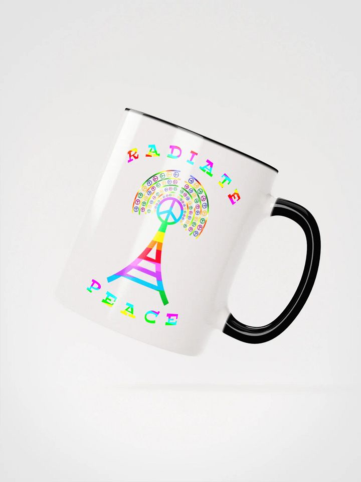 Radiate Peace Accent Mug product image (4)