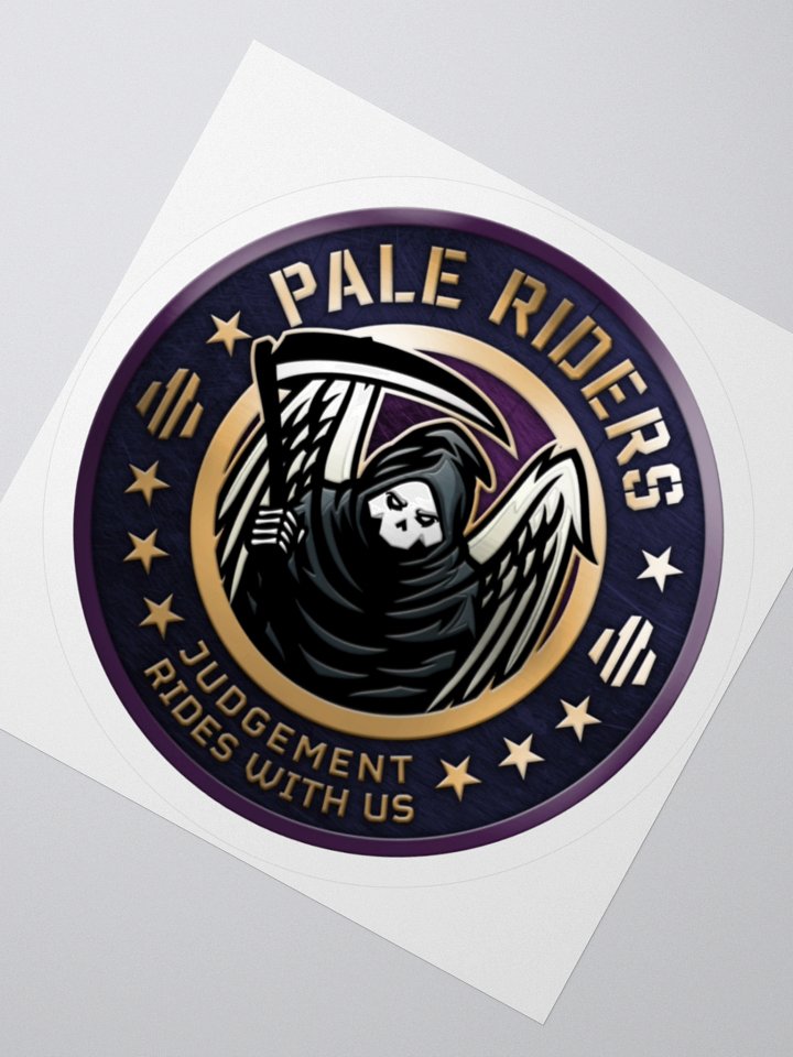 Pale Riders Metallic Sticker product image (4)