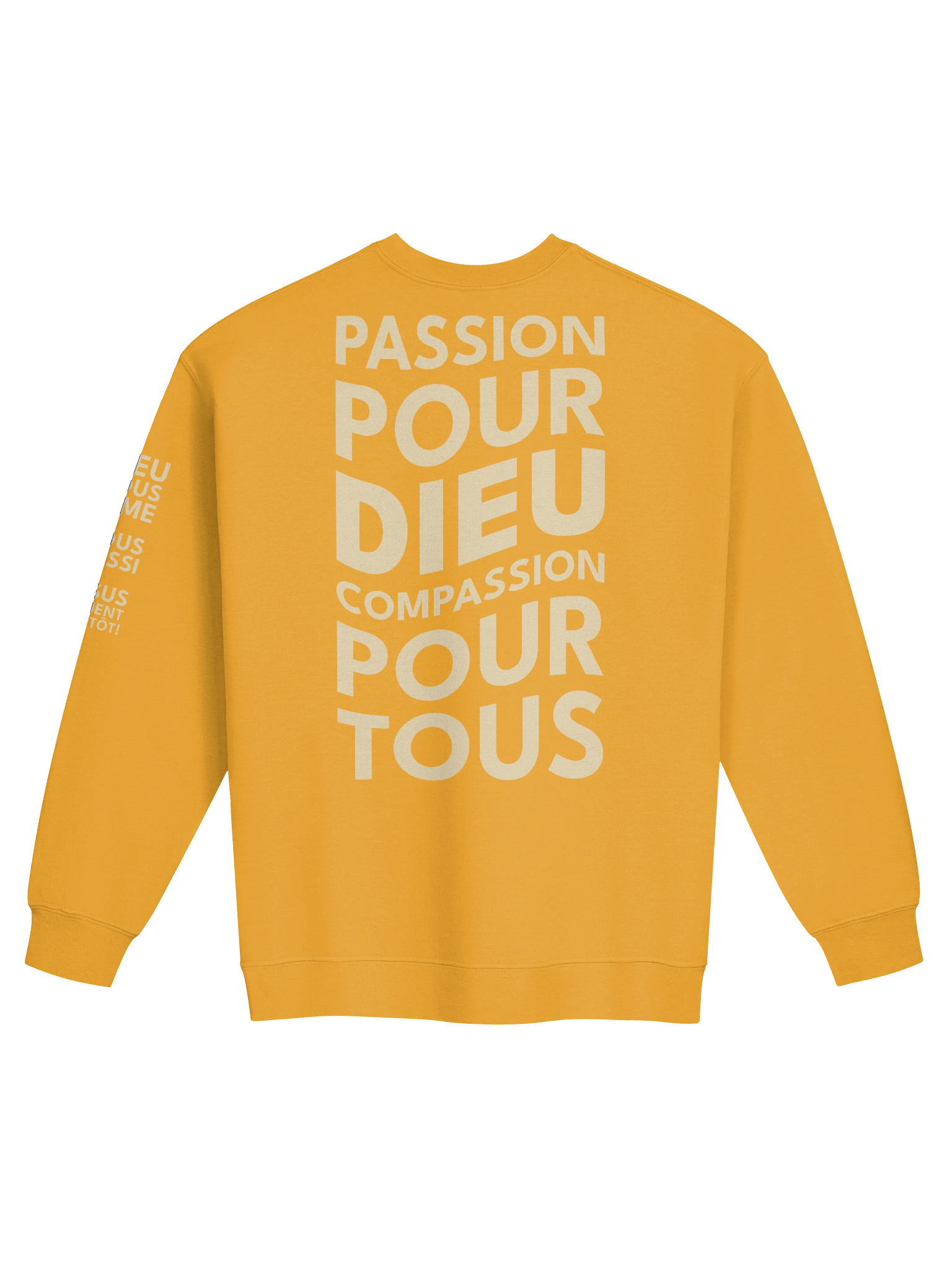 Sweat “PASSION POUR DIEU / COMPASSION POUR TOUS” product image (14)