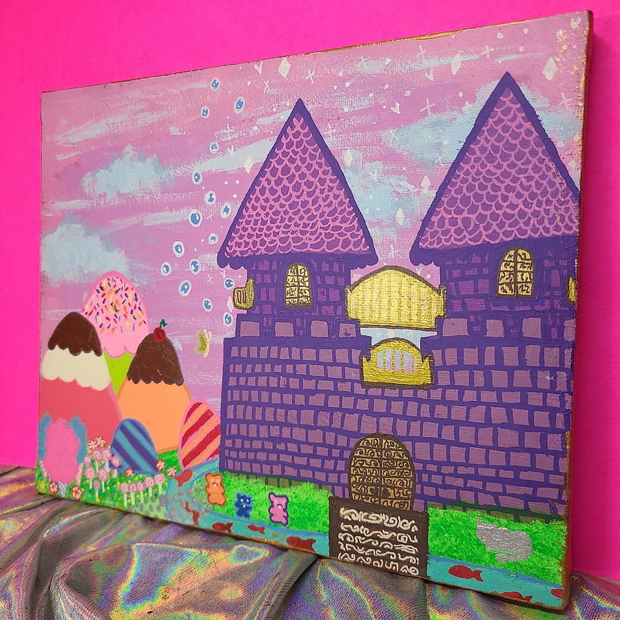 Kandi Kingdom - 8x10 painting on canvas product image (2)
