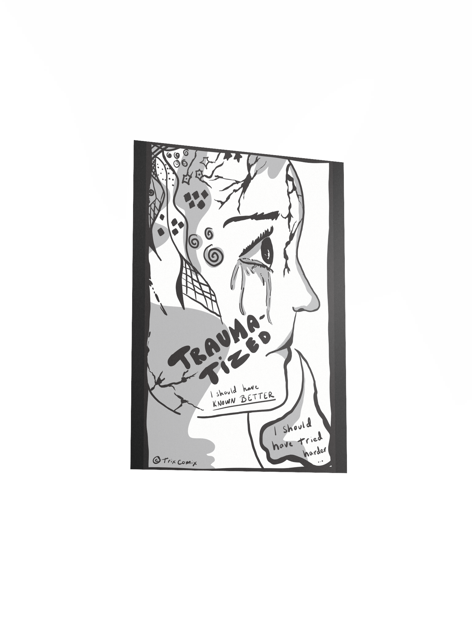 Traumatized - art poster product image (8)