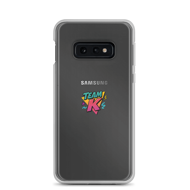 Team K 1990's Clear Case for Samsung product image (3)