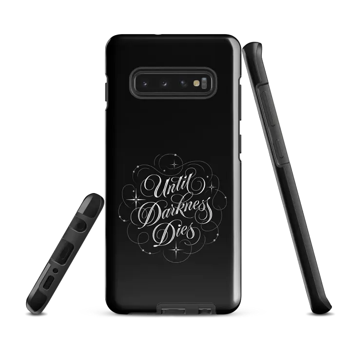 Until Darkness Dies (swirls design) Samsung Case product image (1)