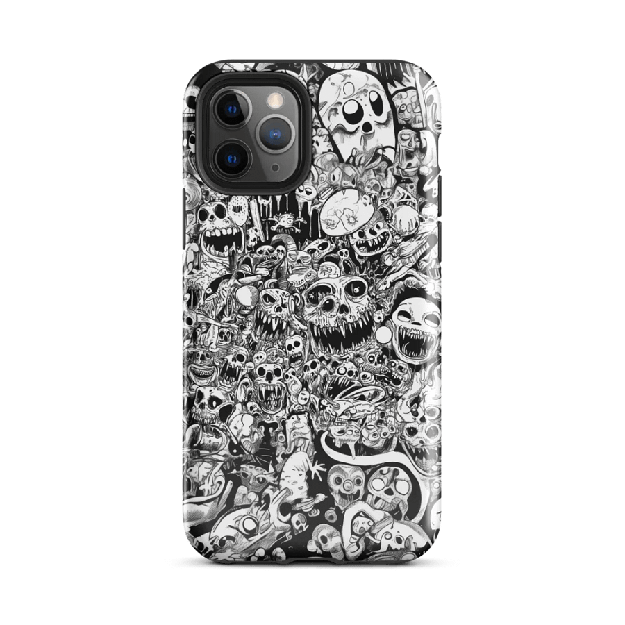 Chaos Skull iPhone Tough Case product image (49)