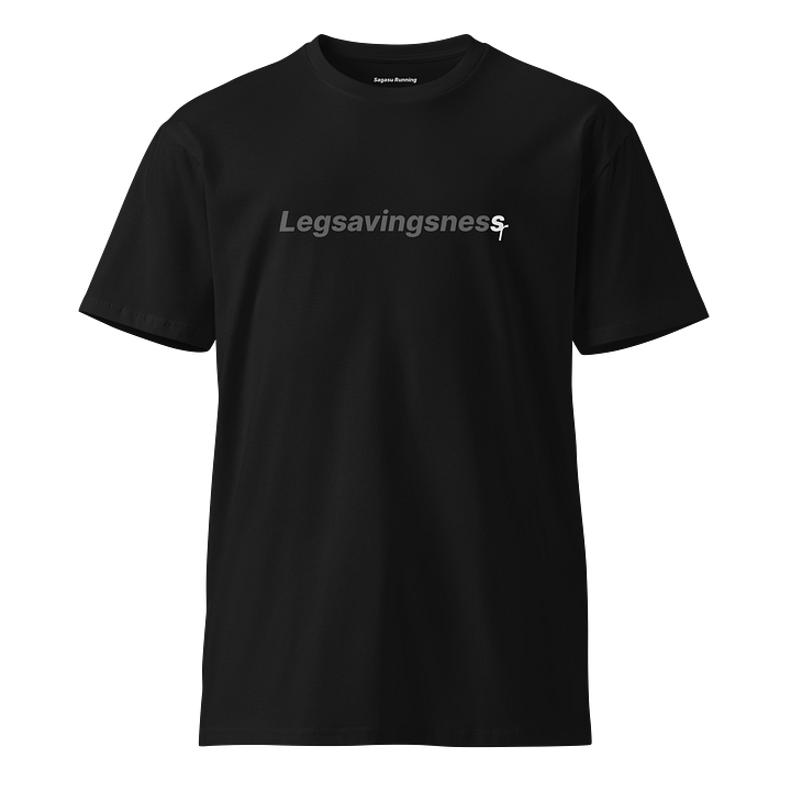 Limited edition - Series 1 "Legsavingsness" T-Shirt product image (1)