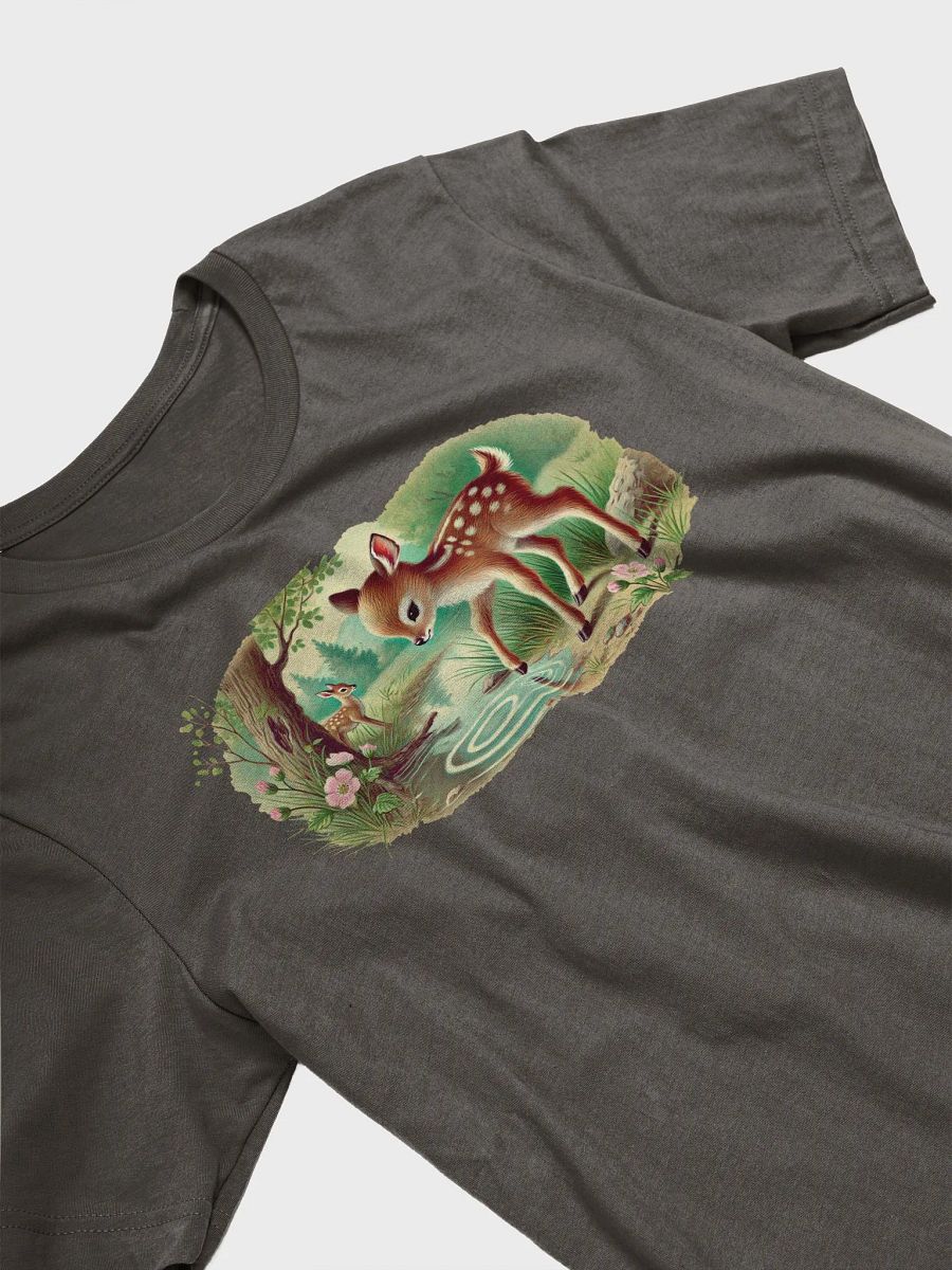 Peaceful Fawn Meadow Pond Supersoft T-Shirt product image (1)