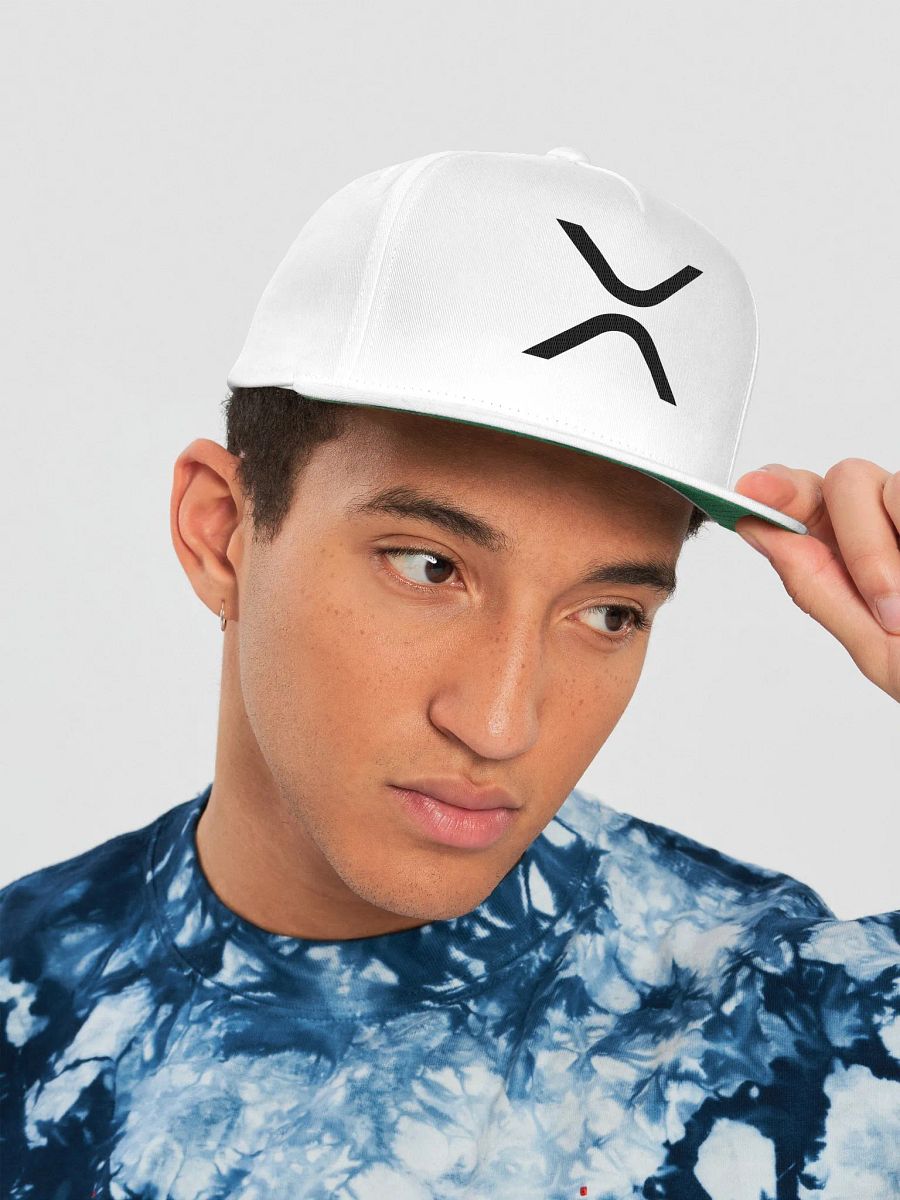Black XRP Logo Snapback product image (6)