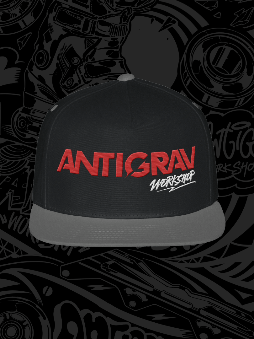 Two-Tone Logo Flat Snapback Cap product image (1)