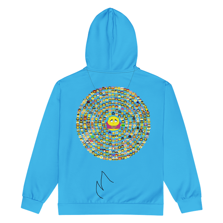 Eddie Pengu Zip Up Hoodie product image (2)