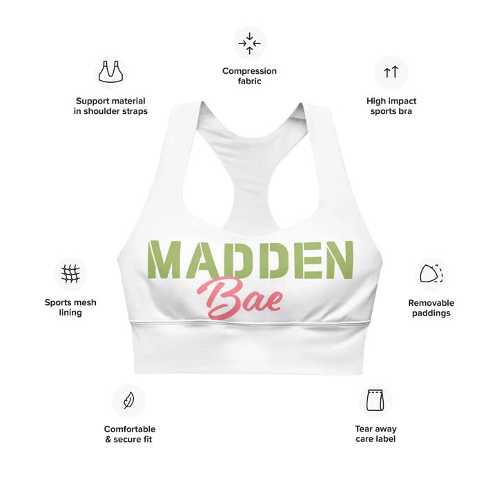 Madden Bae Sports Bra product image (2)
