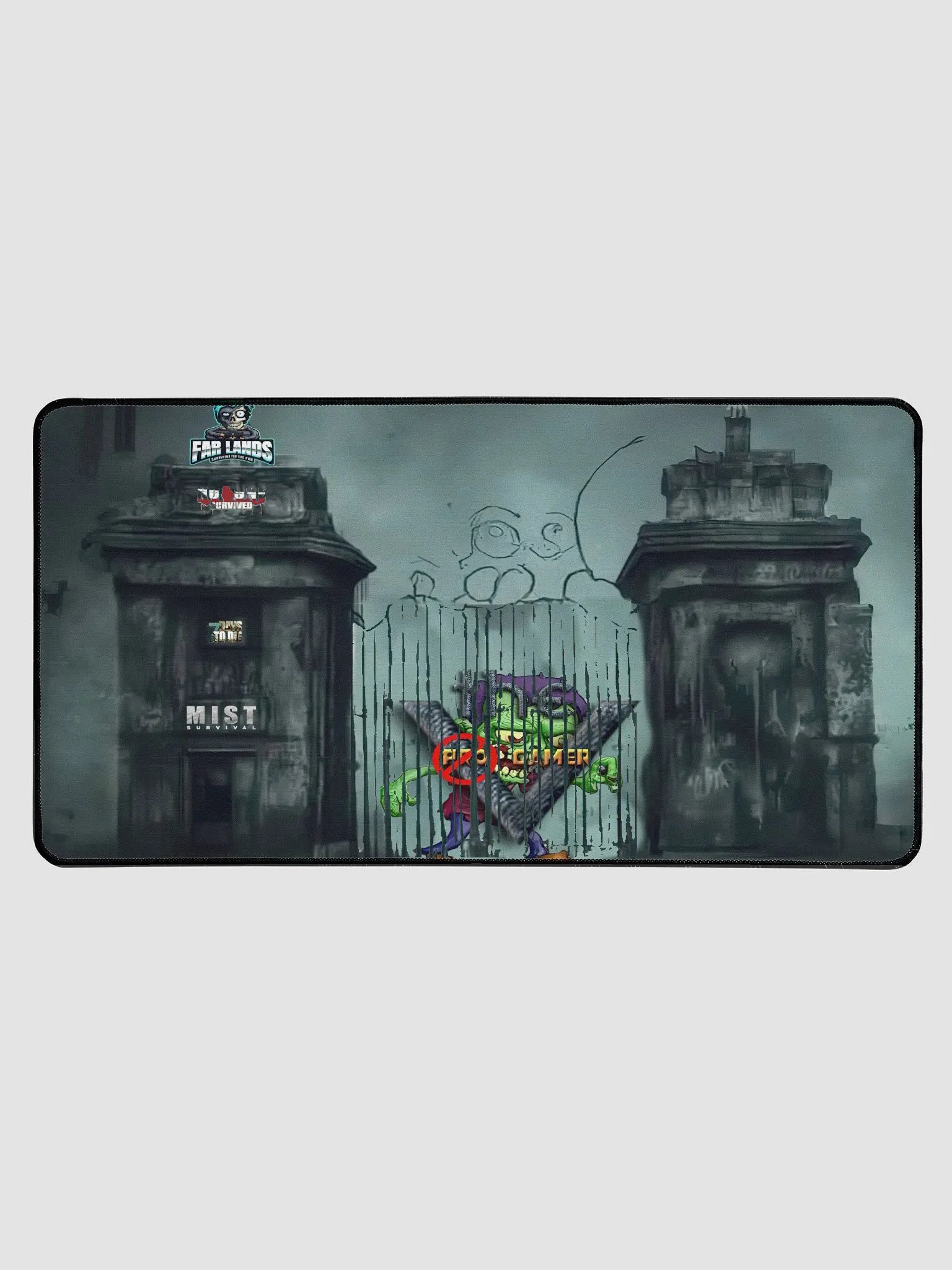 Graveyard Gamer Deskmat product image (1)