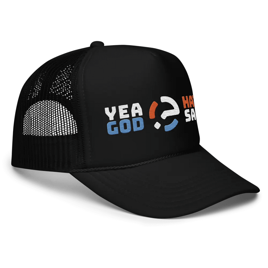 Yea God Hath Said - Embroidered Cap Black product image (3)