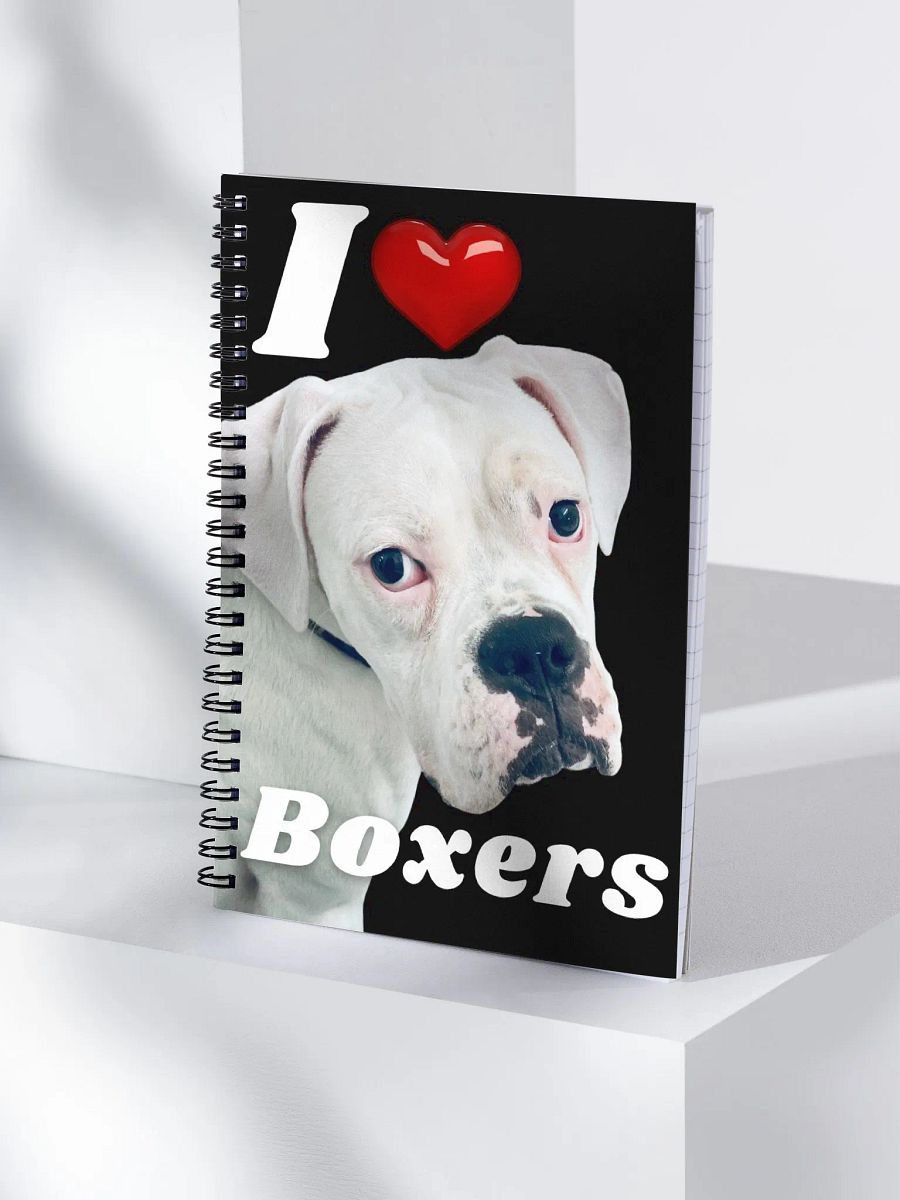 I Heart Boxers Notebook product image (4)