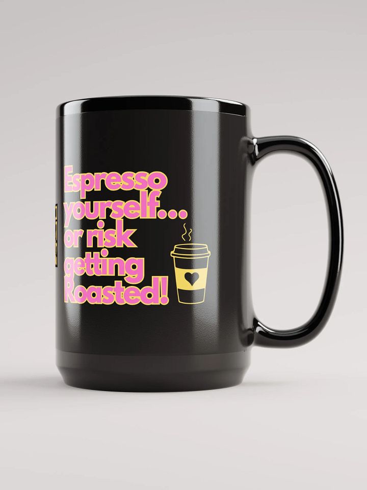 Cellar 8T Coffee - Roasted - Gloss Black Mug product image (1)