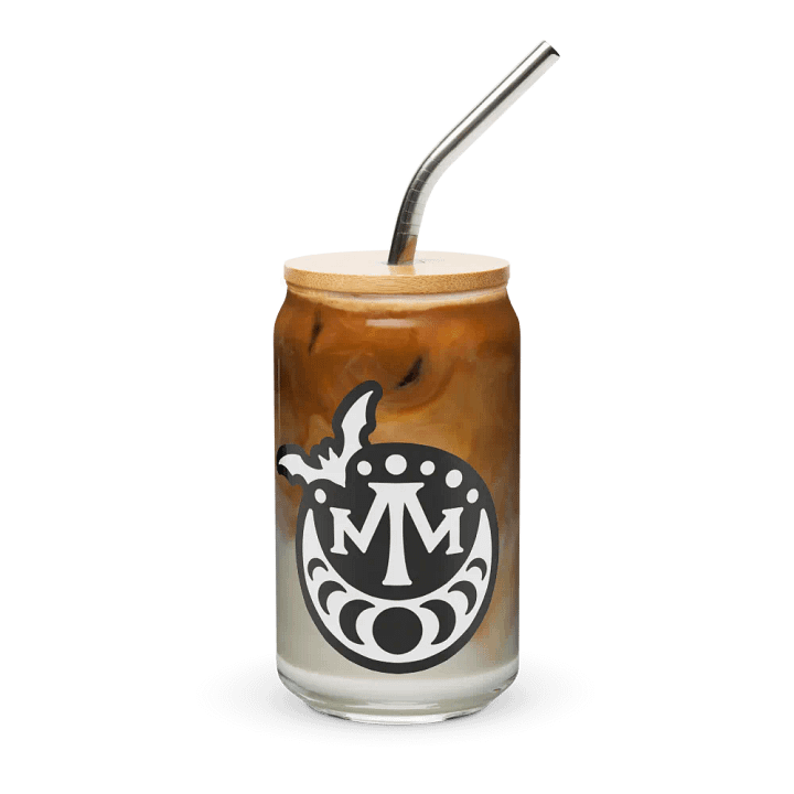 MM 𝖇𝖆𝖙 𝖑𝖔𝖌𝖔 glass tumbler product image (2)