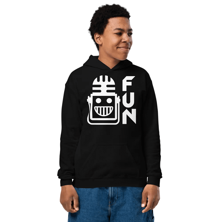 FUN Logo Youth Hoodie product image (1)