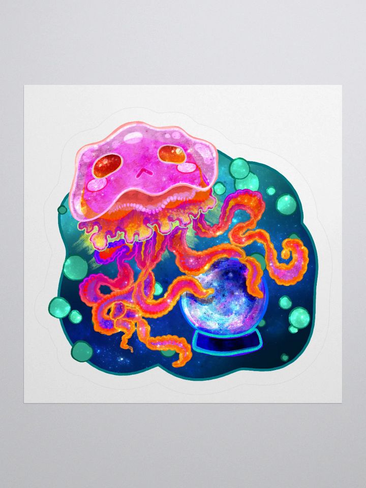 Pondering Jelly Sticker product image (1)