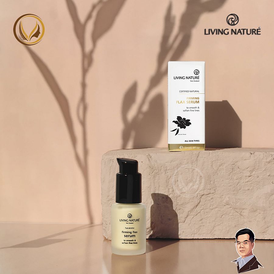Serum chống lão hóa, mờ nếp nhăn Living Nature Firming Flax Serum 13ml product image (5)