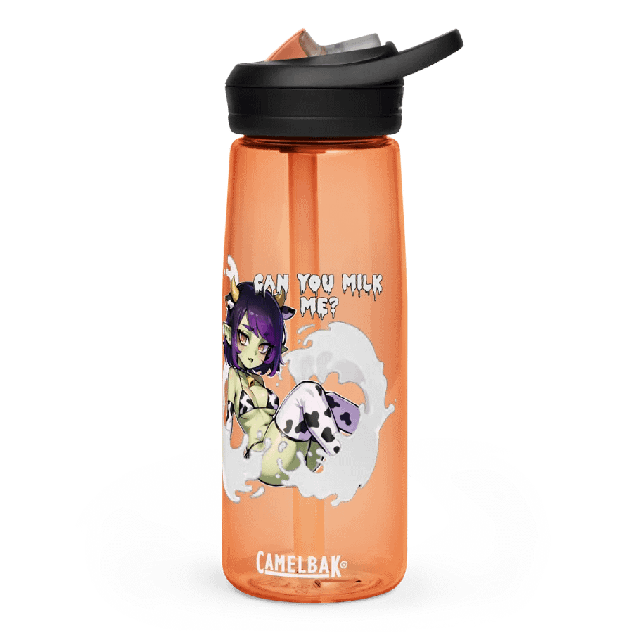 Moo-velous goblin girl Sports Water Bottle product image (1)
