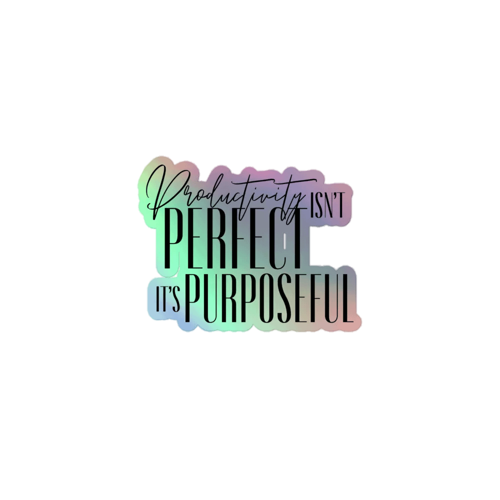 Prayer, Peace, Purpose, and Productivity Sticker product image (1)