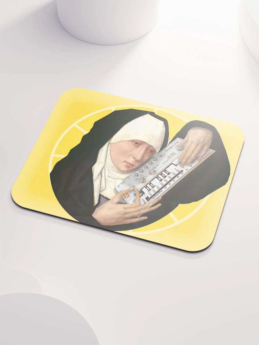 Mater Dolorosa meets Roland TB 303 by Frank Fonik, EDM Techno Classic Mouse Pad product image (3)