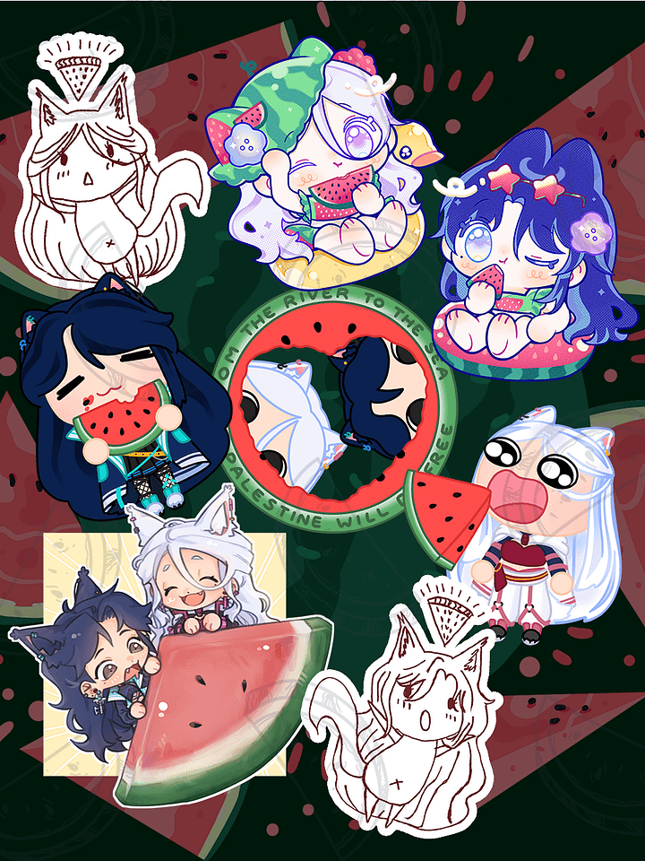 🍉STICKER BUNDLE🍉 product image (1)