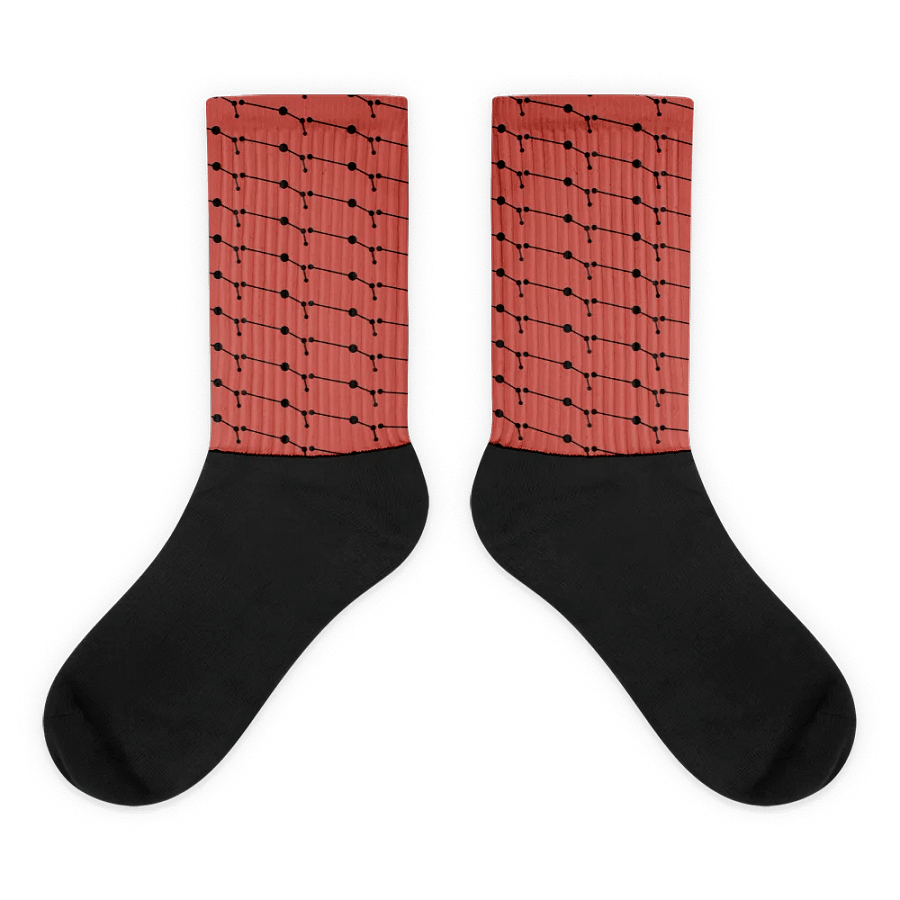 Red Aries Sublimated Socks product image (1)