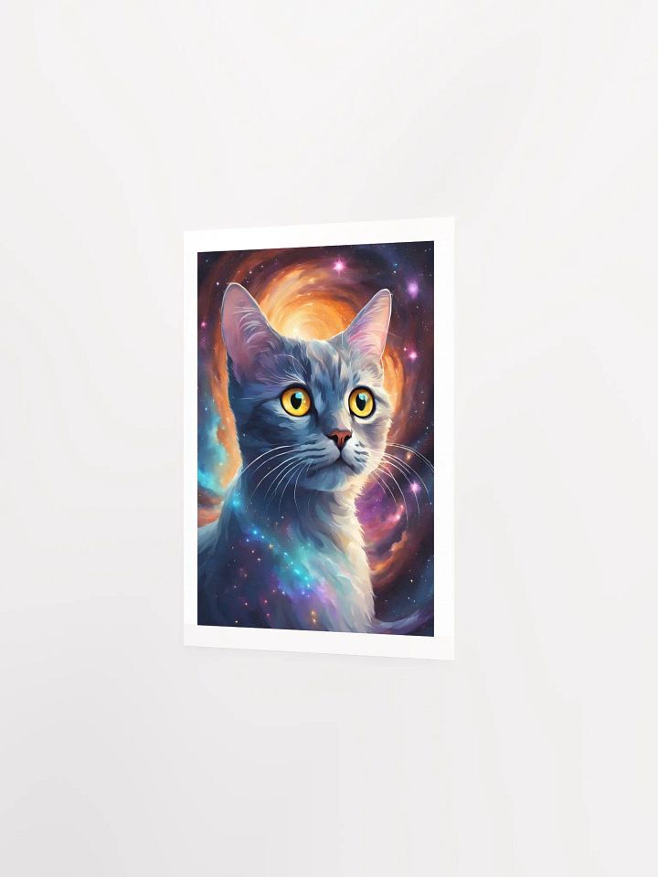 Cosmic Kitten Cat Poster product image (6)
