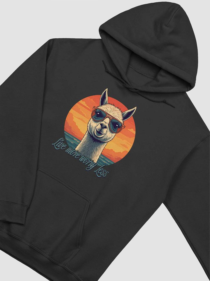 Sunset Llama Vibes Hoodie product image (1)