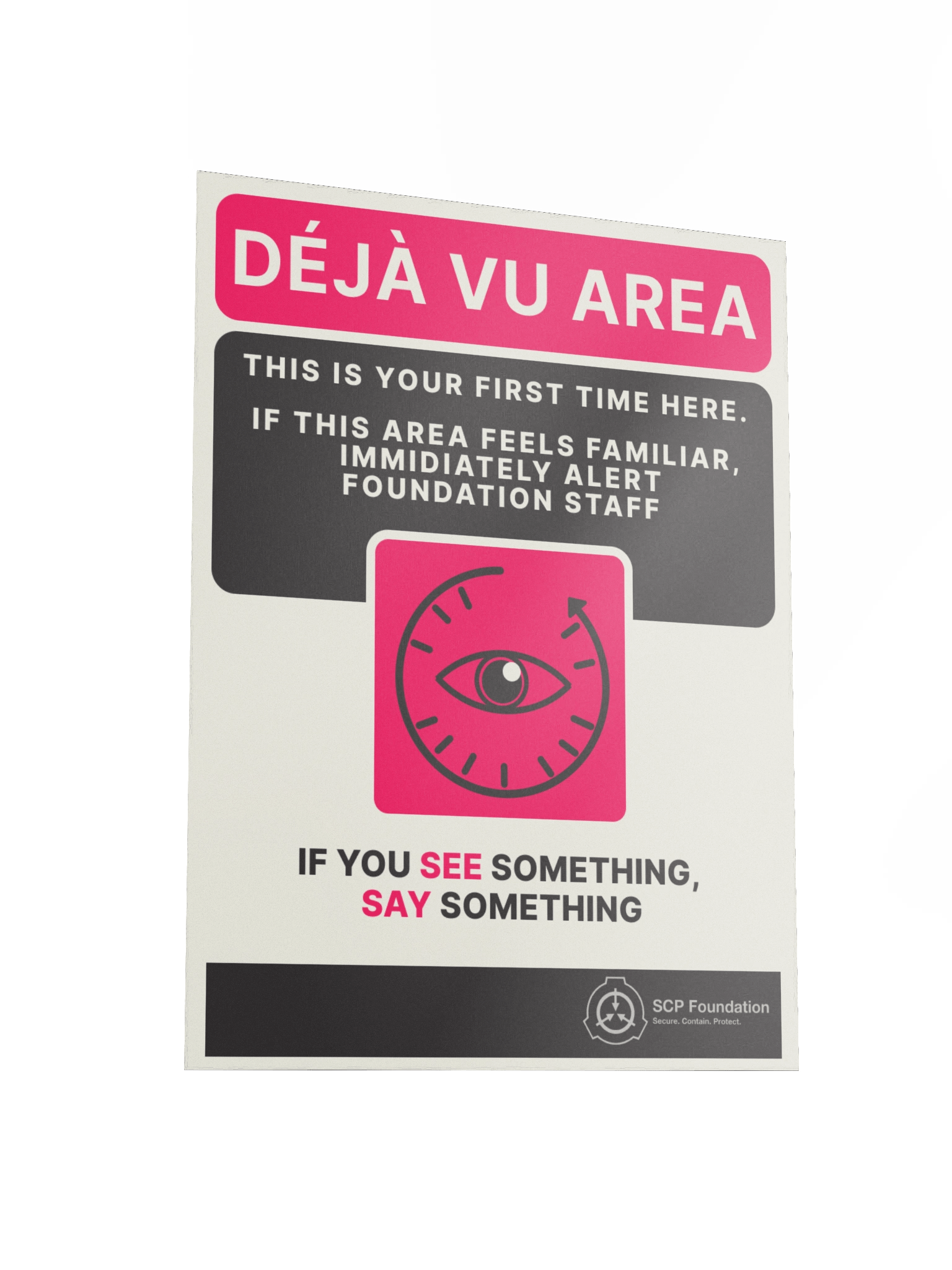 DEJA VU AREA Poster product image (3)