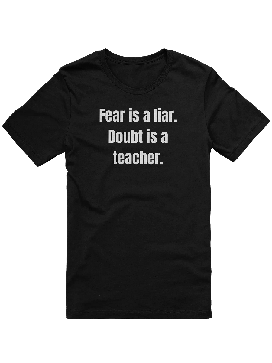 Fear Lies. Doubt Teaches. product image (1)