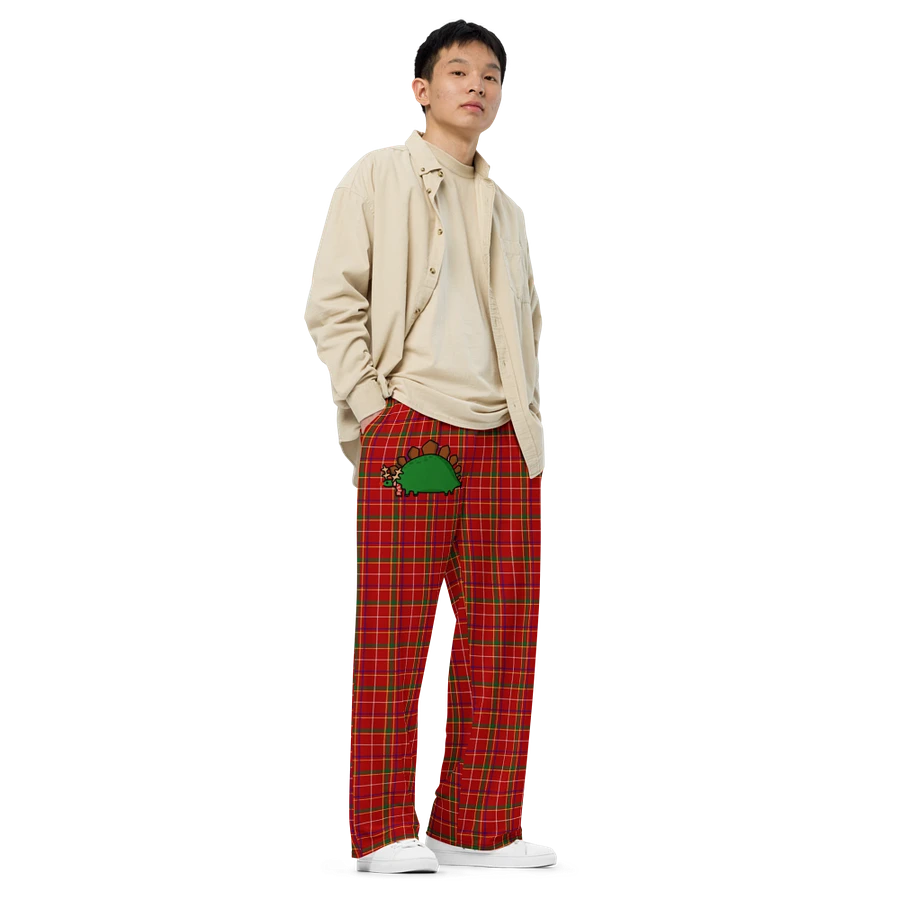 Rudolph The Stegosaurus Tartan Plaid Pants product image (3)