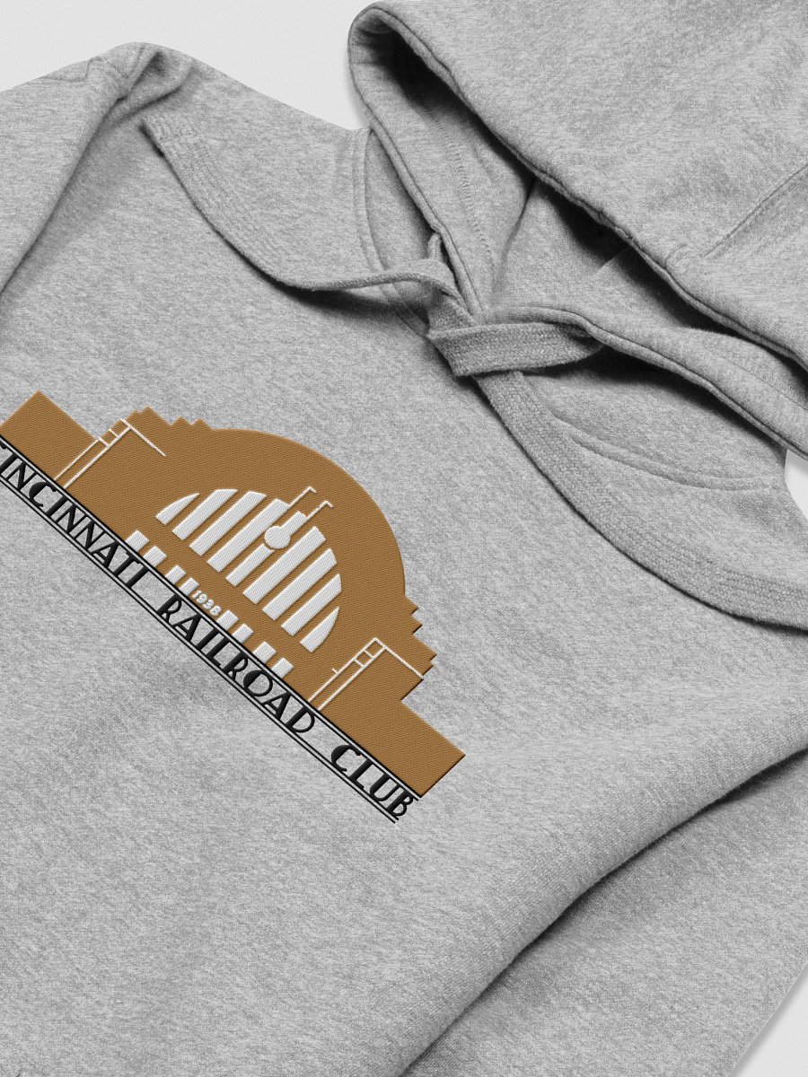 Cincinnati Railroad Club Premium Hoodie (Embroidered Logo) product image (3)
