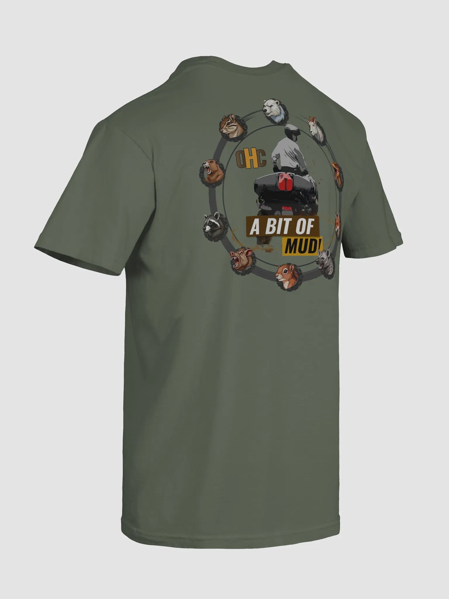 🛞 Trail Beasts — Where Every Rider Has a Wild Side - Comfort Colors Garment-Dyed Heavyweight T-Shirt product image (6)