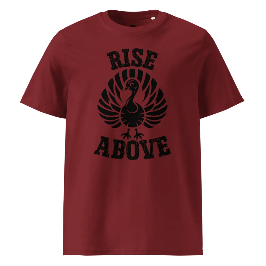 RISE ABOVE ORGANIC T-SHIRT product image (1)