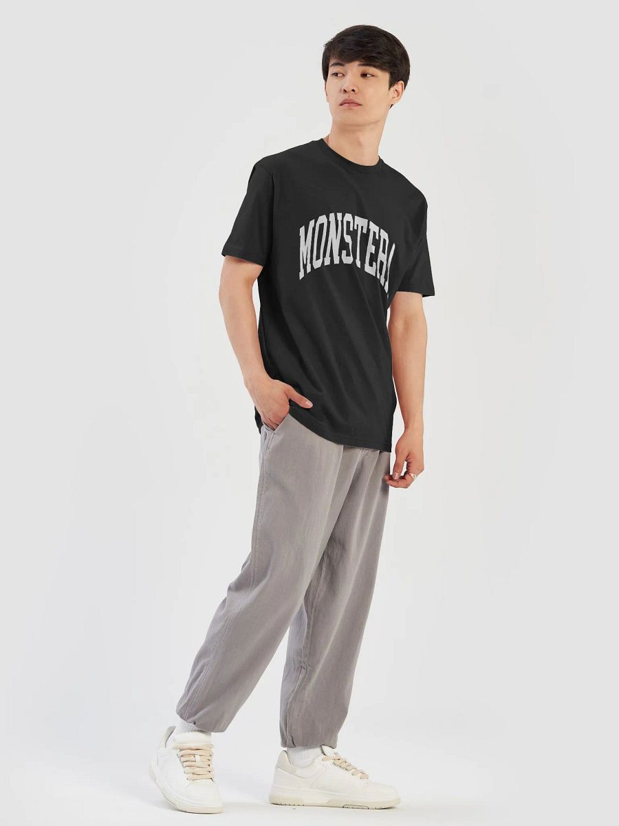 MONSTERA varsity supersoft unisex tee product image (6)