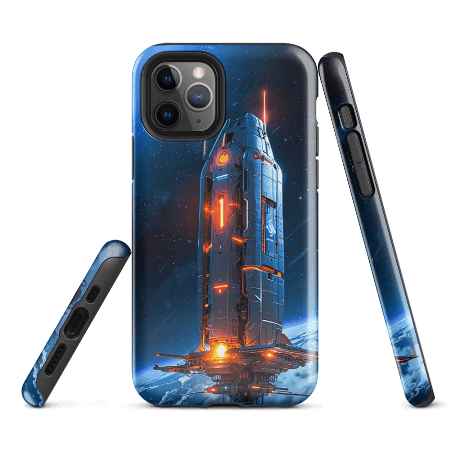 Futuristic Meteorite Mariner Space Vessel iPhone Case product image (2)