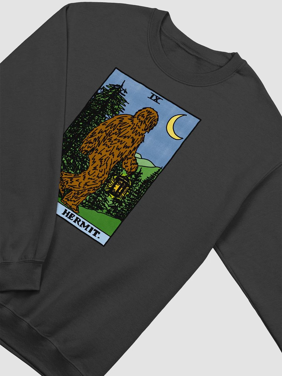 Bigfoot Hermit Tarot Card Sweatshirt product image (3)