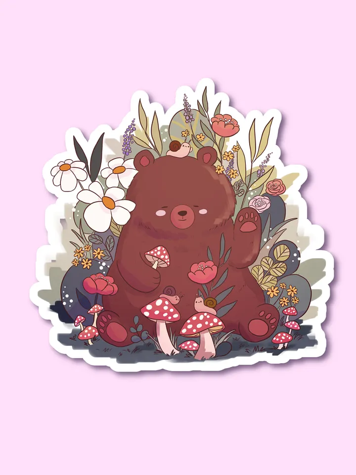 Cute Bear Sticker product image (1)
