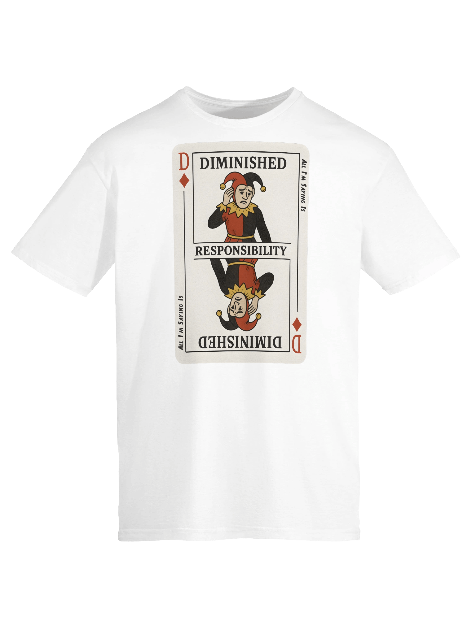 Diminished Responsibility Card T-Shirt product image (35)
